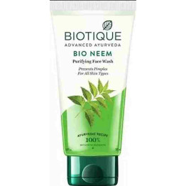 BIOTIQUE Fresh Neem Pimple Control 150ml  Face Wash 